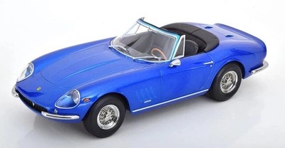 KK SCALE - FERRARI 275 GTB/4 Nart Spyder 1967 Blue - 1/18 - KKS180238