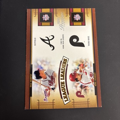 2005 Playoff Prestige - League Leaders Quads Mike Schmidt, Darryl Strawberry,...