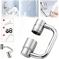 1080  Swivel Faucet Extender Stainless Steel Dual Mode Adapter