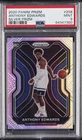 2020 PANINI PRIZM SILVER PRIZM #258 ANTHONY EDWARDS ROOKIE RC PSA 9