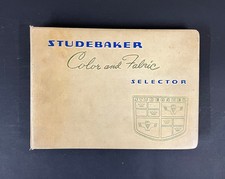 Original 1958 Studebaker - Packard Color And Fabric Selector Catalog