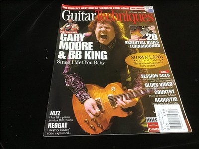 Guitar Techniques Magazine September 2008 Gary Moore & BB King