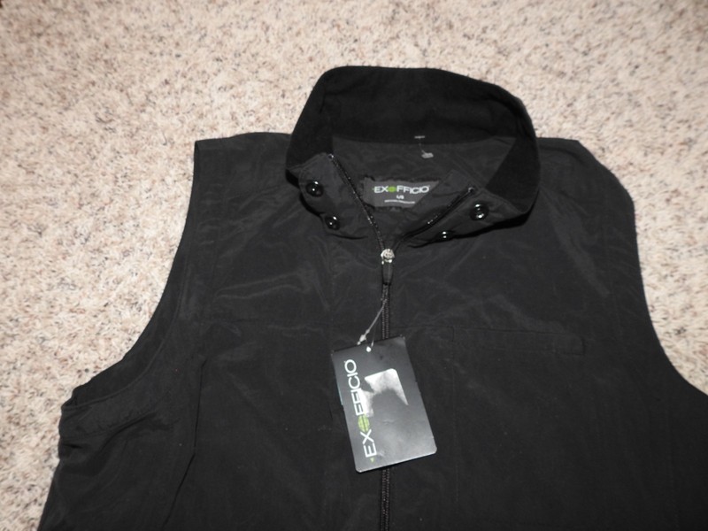 Womens Ex Officio ExOfficio FlyQ Vest L Large NWT New With Tags Black