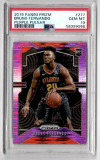 2019 Prizm Basketball #277 Bruno Fernando Purple Pulsar /35 Psa 10 Gem Mint RC
