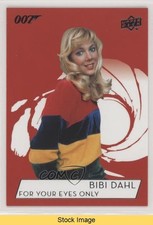 2019 James Bond Collection Lynn-Holly Johnson Bibi Dahl SSP as #154 READ 09wc