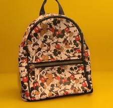 Authentic DISNEY MICKEY MOUSE mini Backpack BIOWORLD -New W/O Tag