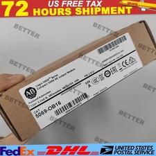 New Factory Sealed Allen Bradley 5069-OB16 SER B Compact 5000 DC Output Module