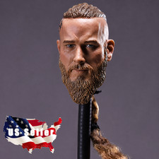 1/6 Viking Warrior Captain Male Head Sculpt For 12" Hot Toys PHICEN Figure USA