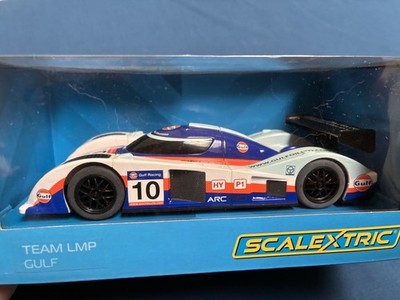Scalextric Gulf LMP Prototype slot car, 1/32 scale, New in box