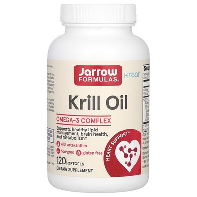 Jarrow Formulas Krill Oil 120 Softgels Heart Brain