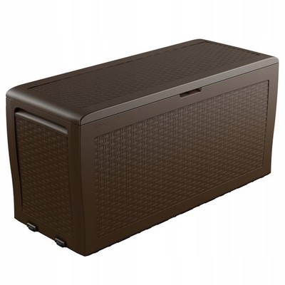 KETER Balkon- und Gartenkiste Samoa Rattan 270 L Box
