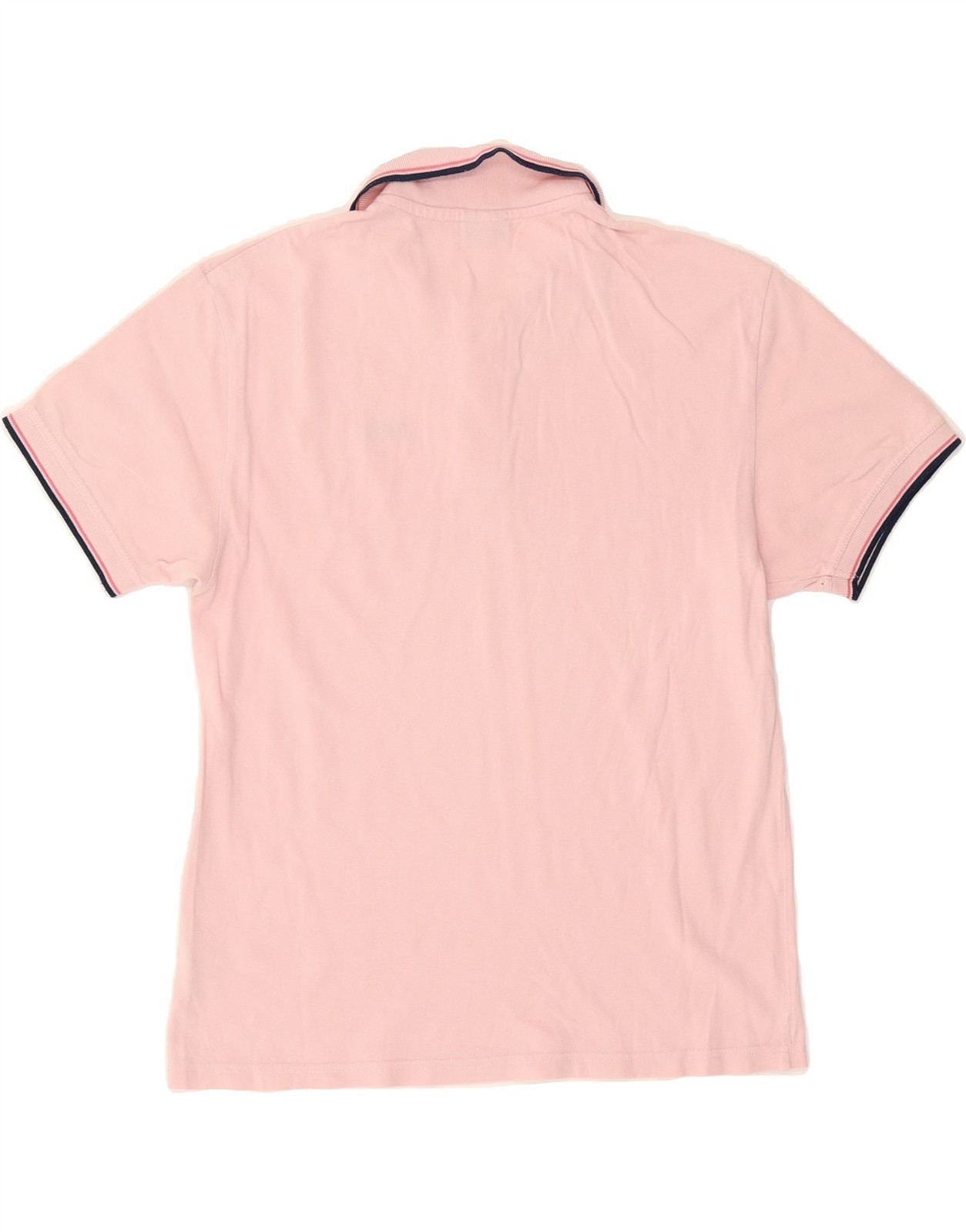ASICS Womens Polo Shirt UK 14 Medium Pink Cotton AH11 thumbnail 2