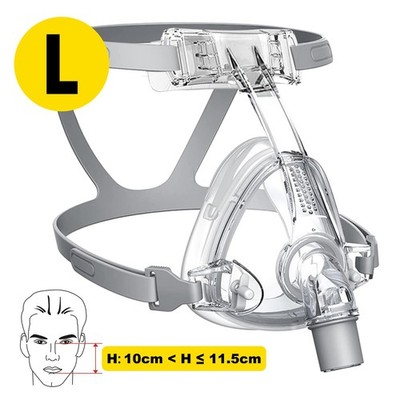 CPAP / APAP Full Face Maske, kompakte CPAP-maske zur Schlafapnoetherapie