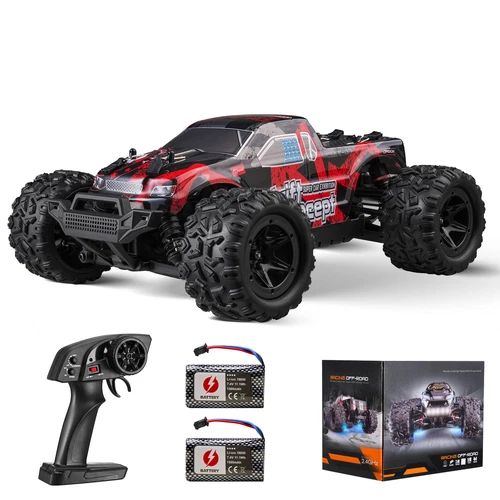 Remote Control Off-Road Truck 1:18 Scale 4WD Kids RC Car All Terrain