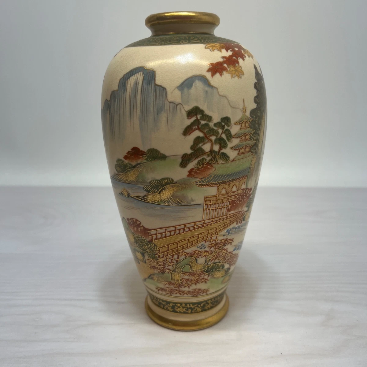 萨摩在日本古董花瓶| eBay