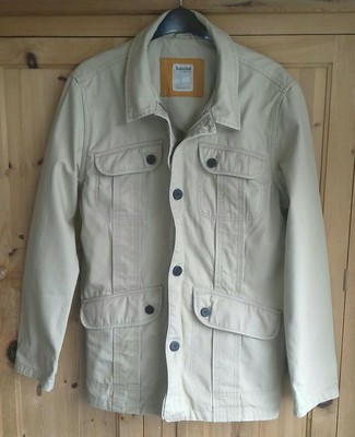 canvas field coat