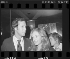Chevy Chase Jacqueline Carlin 1976 Candid Original 35mm Camera Negative 