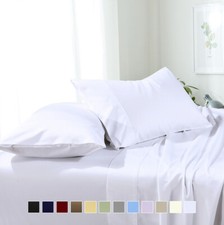 Split King Sheet Set Super Soft Wrinkle Free Microfiber Adjustable Bed Sheets