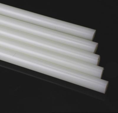 US Stock 6pcs 8.5mm ±10% Diameter 13'' PA6 Nylon Round Rod Stick Bar Stock White