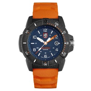 Luminox Sea Series Navy SEAL Carbonox Orange Rubber Strap ...