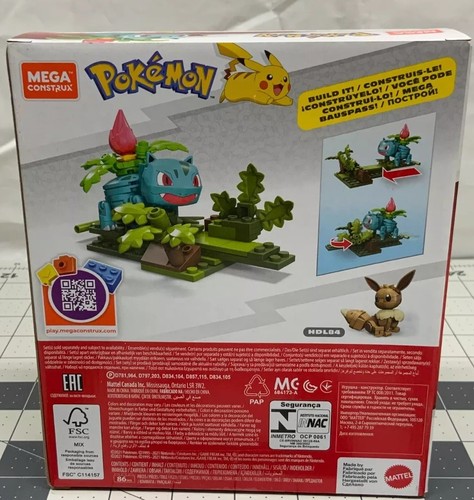 Mega Construx Pokemon Ivysaur Set Costruzioni 86 Pezzi HGC20 Costruiscilo NUOVO - Foto 2 di 5
