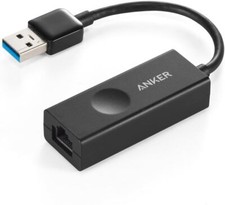 Image of Anker USB 3.0 Portable Gigabit Ethernet Adapter Supporting 10/100/1000 Mbps