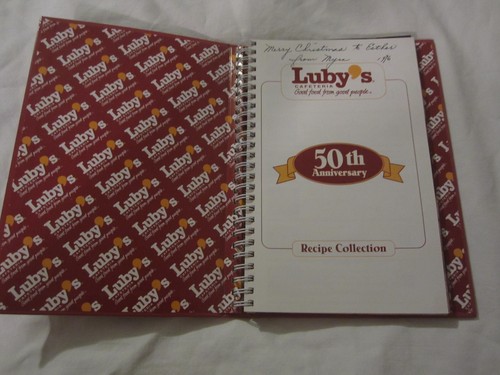 Vintage 1996 Spiral Luby's Cafeteria 50th Anniversary Recipe Collection Cookbook - Picture 2 of 2