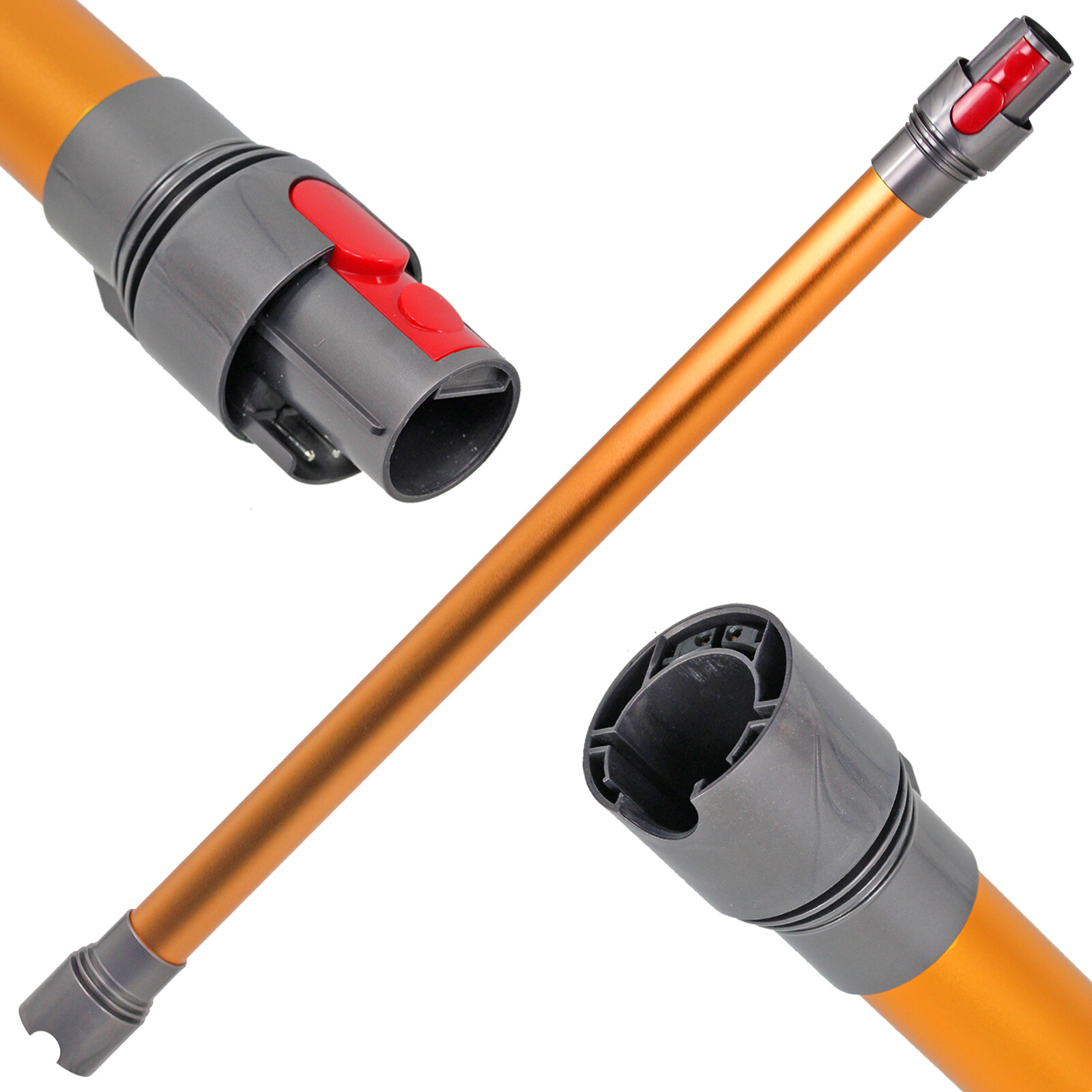 Orange Yellow Gold Rod Wand Tube Pipe for DYSON V11 SV14 Cordless Vacuum Cleaner
