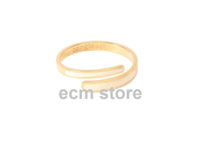 Tara Ring - Sandweiß Einheitsgröße verstellbar Damenschmuck Moderne Kunst /EBRN