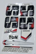 New SS TON Master 8000 *Spiderman* Cricket Bat Stickers -100% Genuine