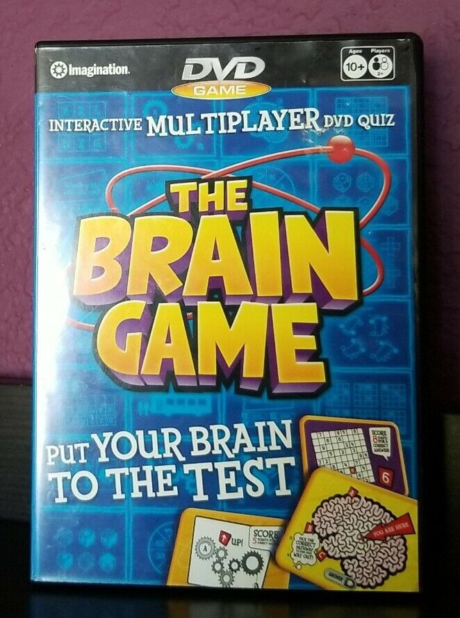 THE BRAIN GAME INTERACTIVE MULTIPLAYER DVD QUIZ TV GAMES NEW AGE 10+