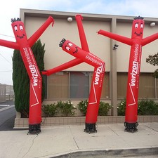 15' Custom Wind Dancer Air Puppet Sky Wavy Man Dancing Inflatable Tube  Blower