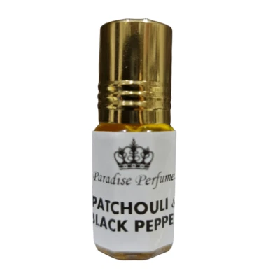 PATCHOULI & BLACK PEPPER Perfume Oil by Paradise Perfumes - Fragrance Oil 3ml