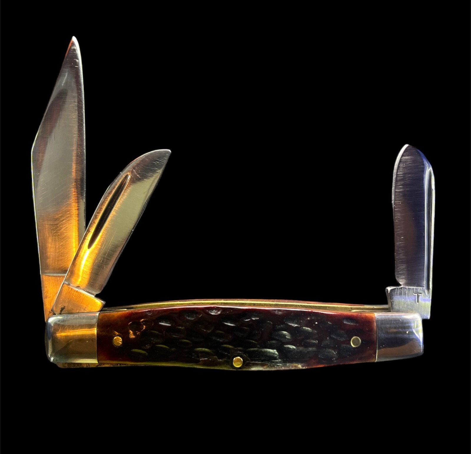 Vintage Schrade IXL Wostenholm Stockman Pocket Knife (Replacement