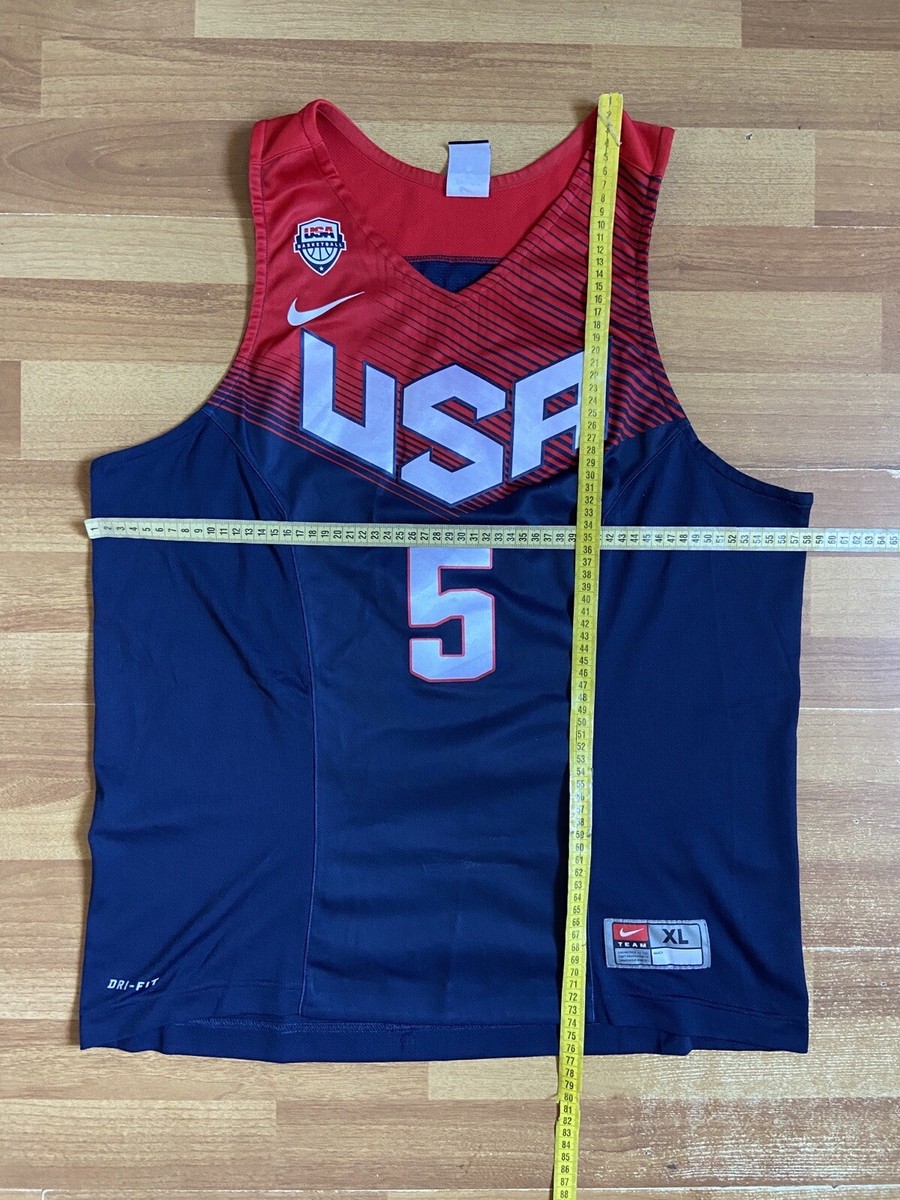 USA 2014 BASKETBALL SHIRT JERSEY NIKE 651623-453 #5 KEVIN DURANT