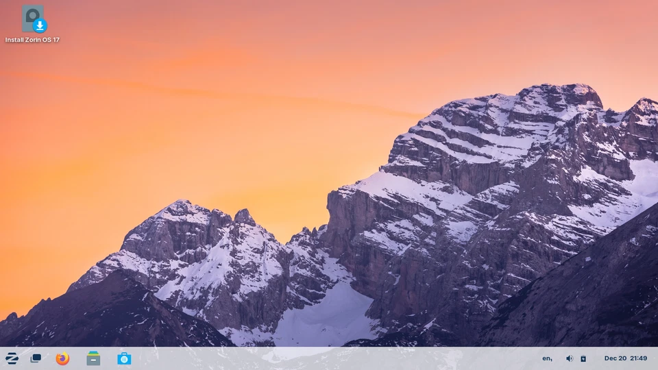 Zorin OS 18 NÚCLEOS 64 Bt en una unidad USB rápida de 32 Gb Linux arrancable en vivo/instalación Foto 3 de 4