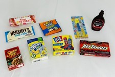 Mini Dollhouse / Barbie Food / Candy Props 9 Pc Lot