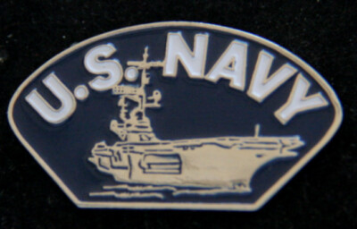 USS INTREPID CV-11 CVA CVS LAPEL HAT PIN UP US NAVY VETERAN AIRCRAFT CARRIER