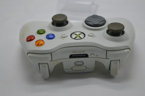 Manette officielle Microsoft Xbox 360 fat blanche console - Photo 5/7