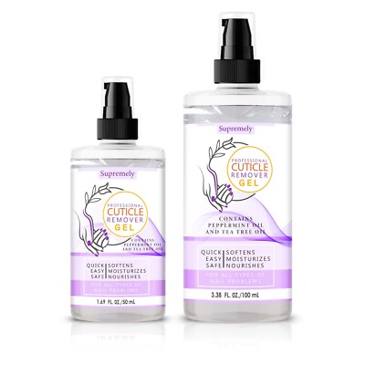 Nagelhautentferner Weichmacher Gel Creme Nägel Hybrid Maniküre 50-100ml schnelle Lieferung