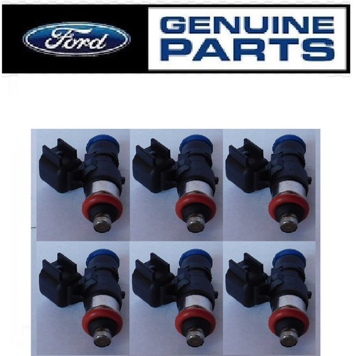 SET OF 6 GENUINE FORD OEM FUEL INJECTOR REMAND REF FJ1116 BR3Z9F593B
