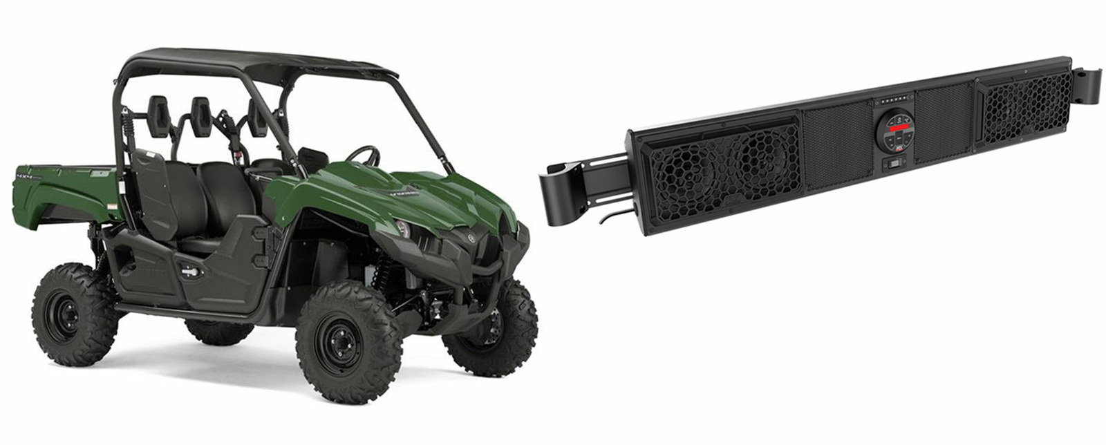 Морская звуковая панель Rollcage с четырьмя динамиками Rollcage Soundbar System Bluetooth для Yamaha Viking 105290₽