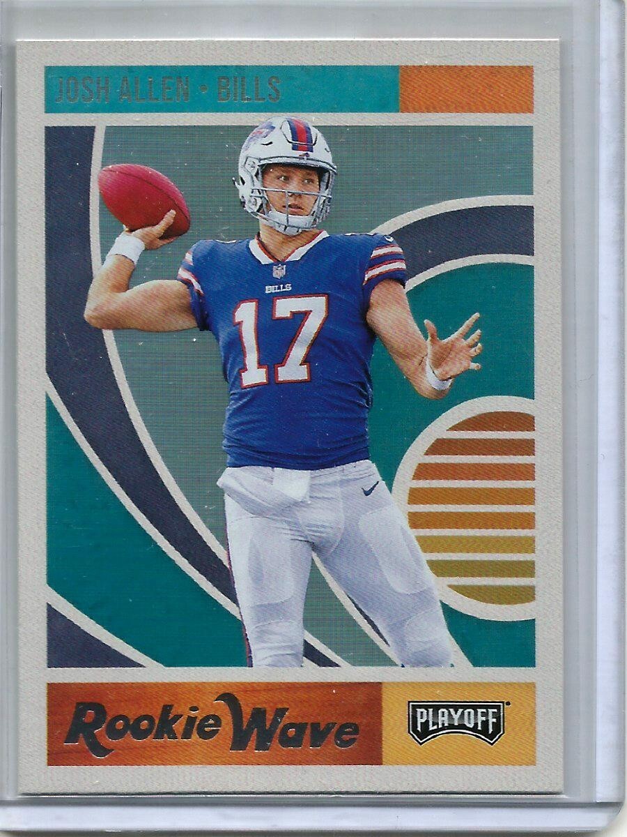 Josh Allen 2018 Panini Playoff Rookie Wave
