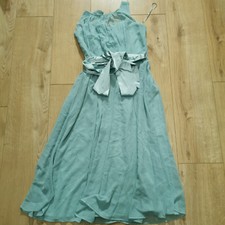 Showcase Prom Dress Size 12 UK Green Chiffon Party Evening Bow