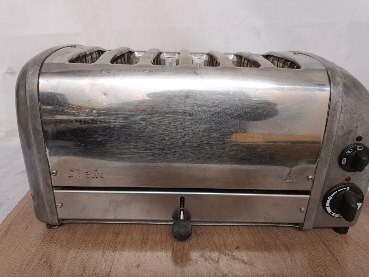 Dualit 6 bread slice toaster silver retro D6bmha 6 slice toaster