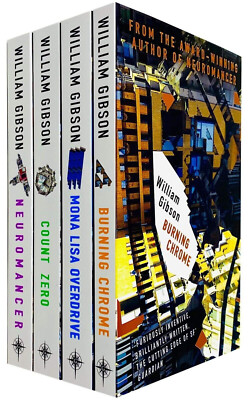 Sprawl Series by William Gibson 4 Books Collection Set - Fiction - Paperback