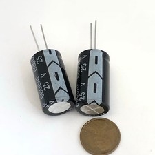 2 Piece 6800UF 25V 16X30mm Electrolytic Capacitor Aluminum Radial C34