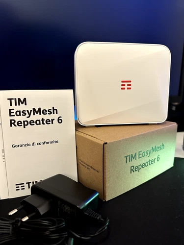 TIM EasyMesh Repeater 6 Ripetitore di Segnale Wi-Fi PER TIM HUB PRO NUOVO