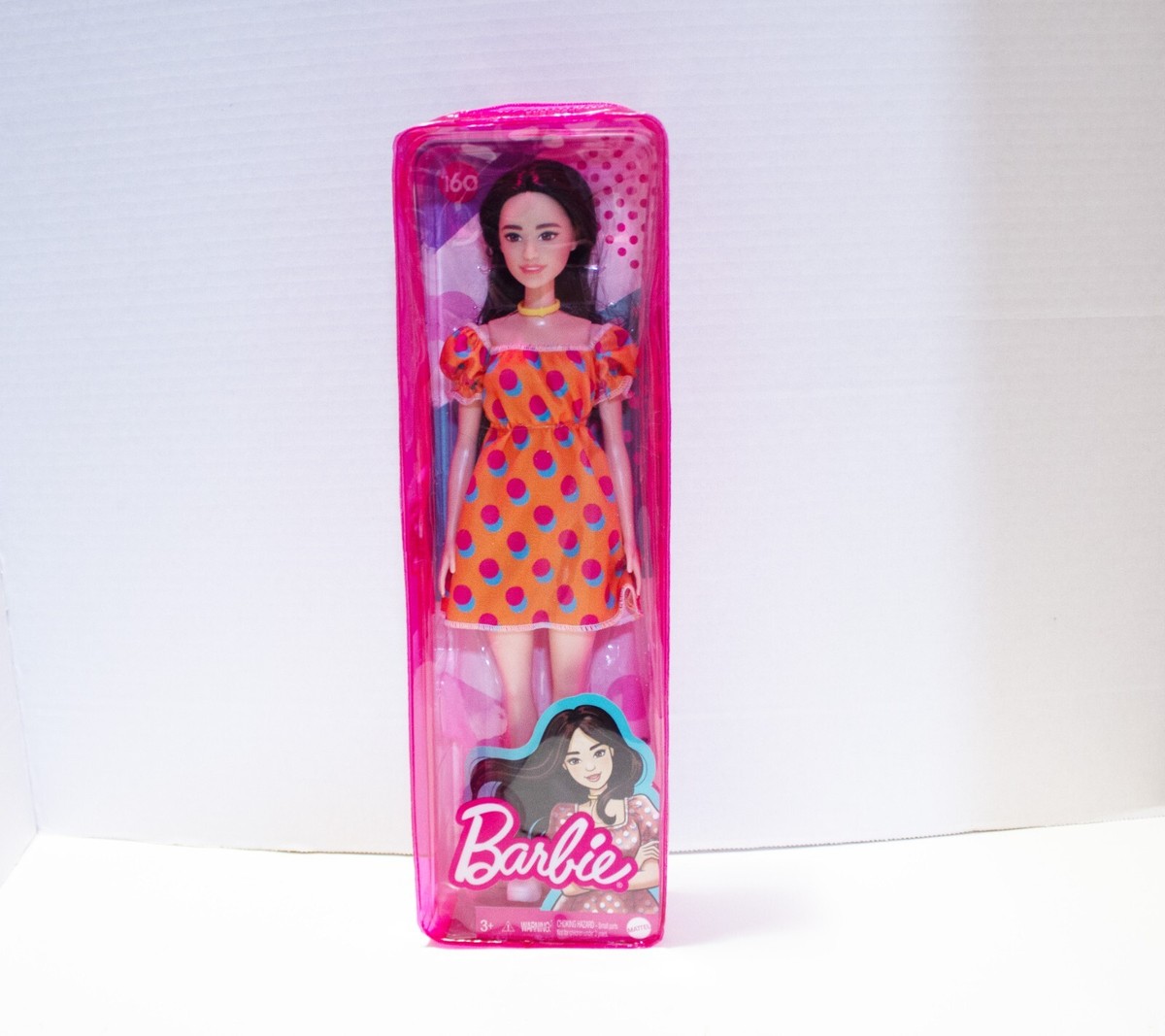 Mueca Barbie Fashionistas Barbie Cabello Negro Largo Barbie 12