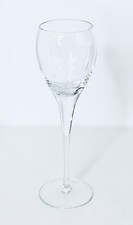 Toscany TOY5 Lily Of The Valley Etched Flowers Crystal Clear 8.5  Wine Glass NEW